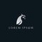 Elegant night owl logo template