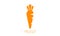 elegant orange carrot simple vector