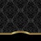 Elegant ornate Background with border for design.