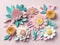 Elegant Pastel Flowers for Celebrating Love and Life\\\'s Special Moments.