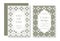 Elegant Persian Mosaic Arch Islamic Arabian Islamic Muslim Wedding Invitation template.