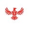 Elegant phoenix with letter S logo