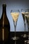 Elegant photo of a champagne flute