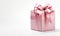 Elegant Pink Gift Box with Satin Ribbon - set 3