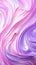 Elegant Pink and Purple Silky Waves Abstract Art GenerativeAI