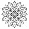 Elegant Printable Mandala Coloring Page: Free Flowers To Print