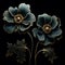 Elegant Realism: Meticulously Designed Metal Flowers In Golden Age Style