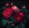 Elegant Red Roses - Artistic Nature