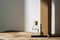 Elegant Reed Diffuser With Shadows on Wooden Surface in Soft Morning Light