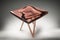 Elegant resin and wood table