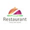 Elegant restaurant food and drink logo design