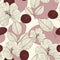 Elegant retro seamless pattern background