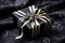 elegant ribbon-adorned velvet gift box