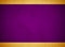 Elegant Rich Purple Grunge Background. Rich Gold Header Footer
