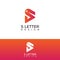 Elegant S Letter with Star Concept Logo Design Idea