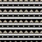 Elegant seamless geometric pattern black, white, beige colors