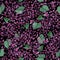 Elegant seamless pattern with blooming lilacs.