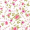 Elegant seamless peony pattern.