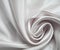 Elegant silvery white silk as background