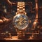 Elegant Steampunk Watch: Timeless Elegance for Design Lovers