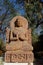 Elegant Stone Buddha Doing Hand Mudras