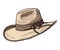 Elegant straw hat symbolizes old fashioned