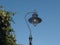 Elegant street lamp on a clear day