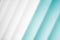 Elegant striped ocean turquoise background pattern fading into white space