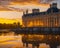 Elegant Sunset at the Palace of Versailles