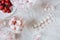 Elegant Sweet Table of Macaroons and Strawberry