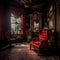 Elegant Timelessness: Victorian Interior Design Photography Illustrations