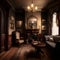 Elegant Timelessness: Victorian Interior Design Photography Illustrations