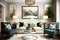 Elegant Transitional Living Room with Stunning Design