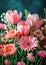 Elegant Tulips and Dahlias Arrangement
