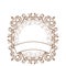 elegant victorian frame icon