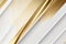 Elegant White and Gold Lines Background: Abstract Sophistication.