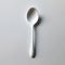 Elegant White Plastic Spoon In Patricia Piccinini Style