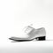 Elegant White Shoe On Simplistic White Background