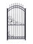 Elegant wrought iron door