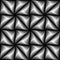 Elegent monochrome 3d background seamless pattern vector