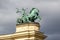 Element of the Millenary Monument. Man with a Snake the symbol of War