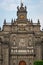 Elements of beautiful Cathedral on Zocalo, Mexico City