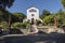 Eleousa church in the centre of Rhodes island, italian village Compochiaro, Rhodes, Greece