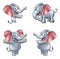 Elephant Cartoon Masoct