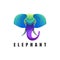 elephant colorful logo
