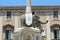 Elephant column statue symbol of Catania City in Sicily, Italy