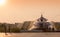 Elephant head fountain at BAPS Shri Swaminarayan Mandir in Atlanta, GA - the largest Hindu temple outside of India