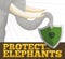 Elephant Holding a Shield, Promoting Conservation Efforts, Vector Illustration