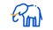 Elephant Icon Animation