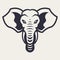Elephant Mascot Vector Icon
